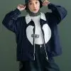 Droopy Jacket Navy