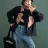 Droopy Jacket Black - Image 2