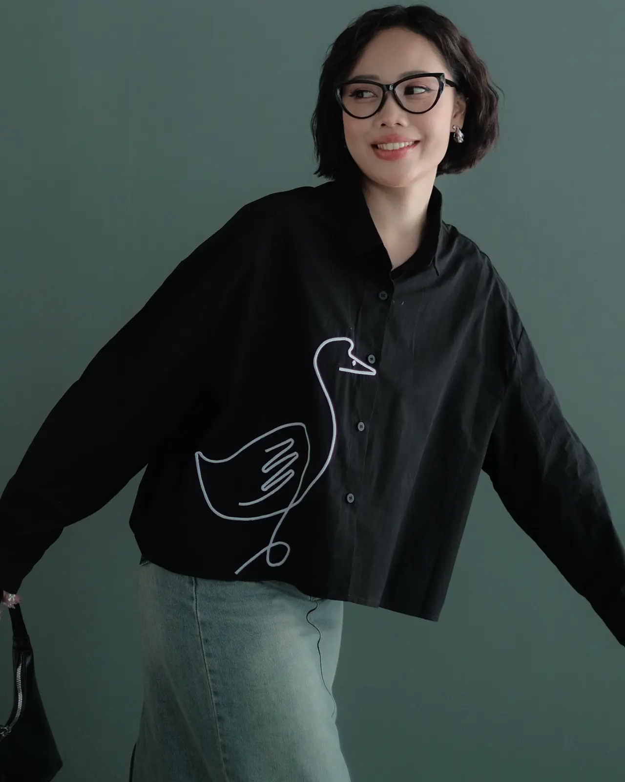 Ducky Shirt Kode 116A Black - Image 2