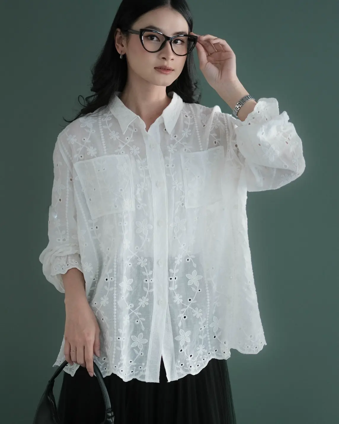Elrica Shirt Kode 102 Broken White