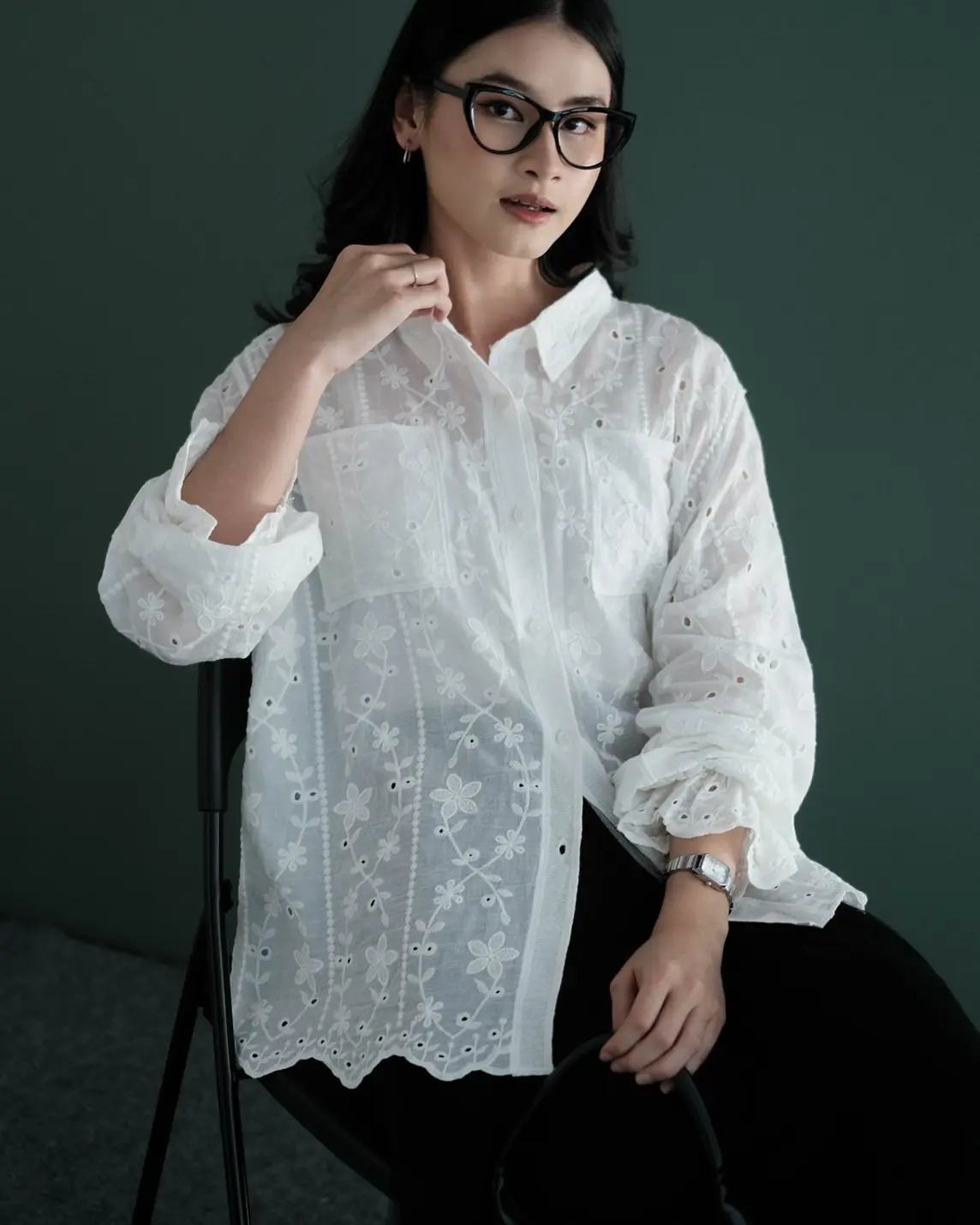 Elrica Shirt Kode 102 Broken White - Image 2