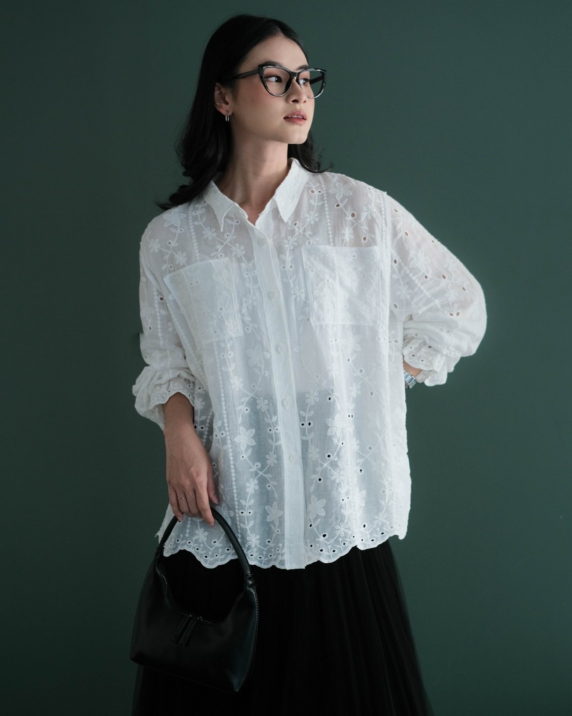 Elrica Shirt Kode 102 Broken White - Image 3