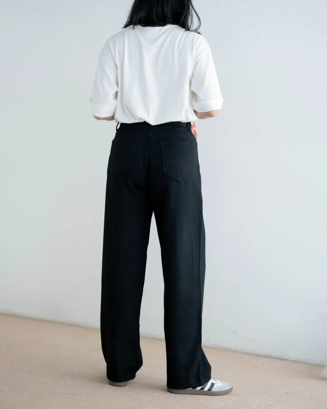 Fariha Denim Pants Kode 89 Black - Image 3