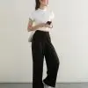 Fatima Plisket Pants Kode 410 Black - Image 2
