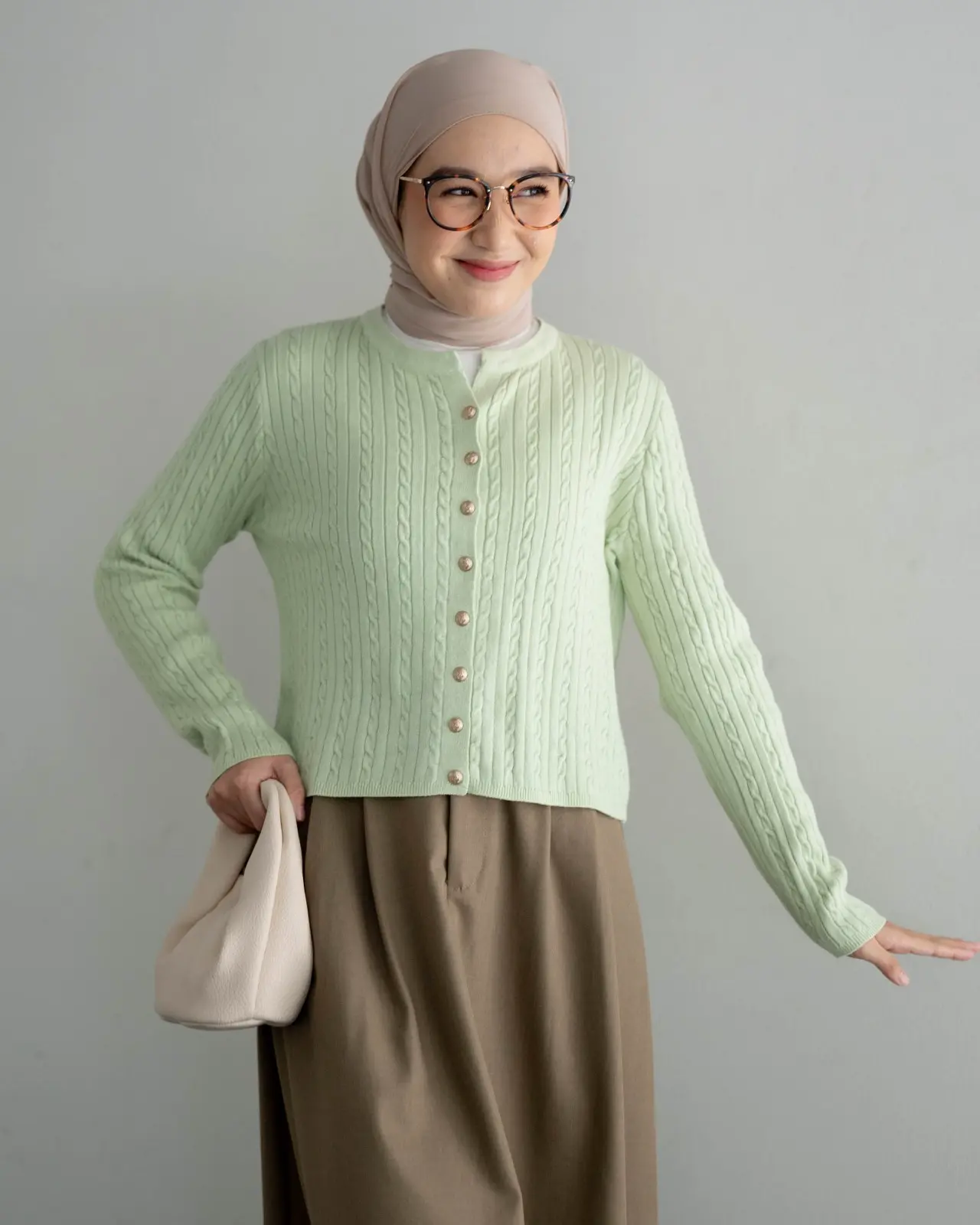 Finley Cardigan Kode 257A Mint - Image 3