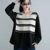 Fizva Stripe Longsleeve Kode 155B Black - Image 2