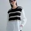 Fizva Stripe Longsleeve Kode 155B Broken White
