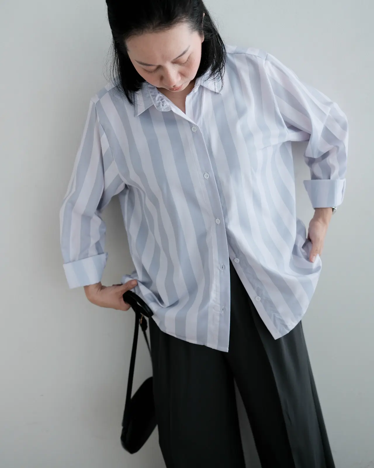Gavin Shirt Light Grey - Image 3