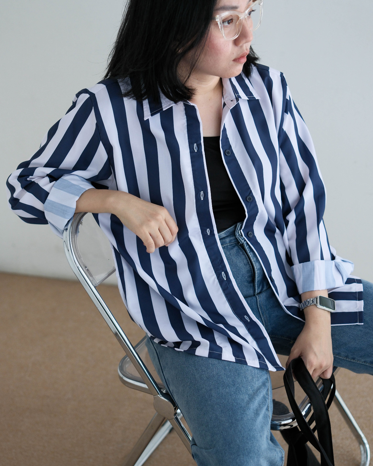 Gavin Shirt Navy - Image 2