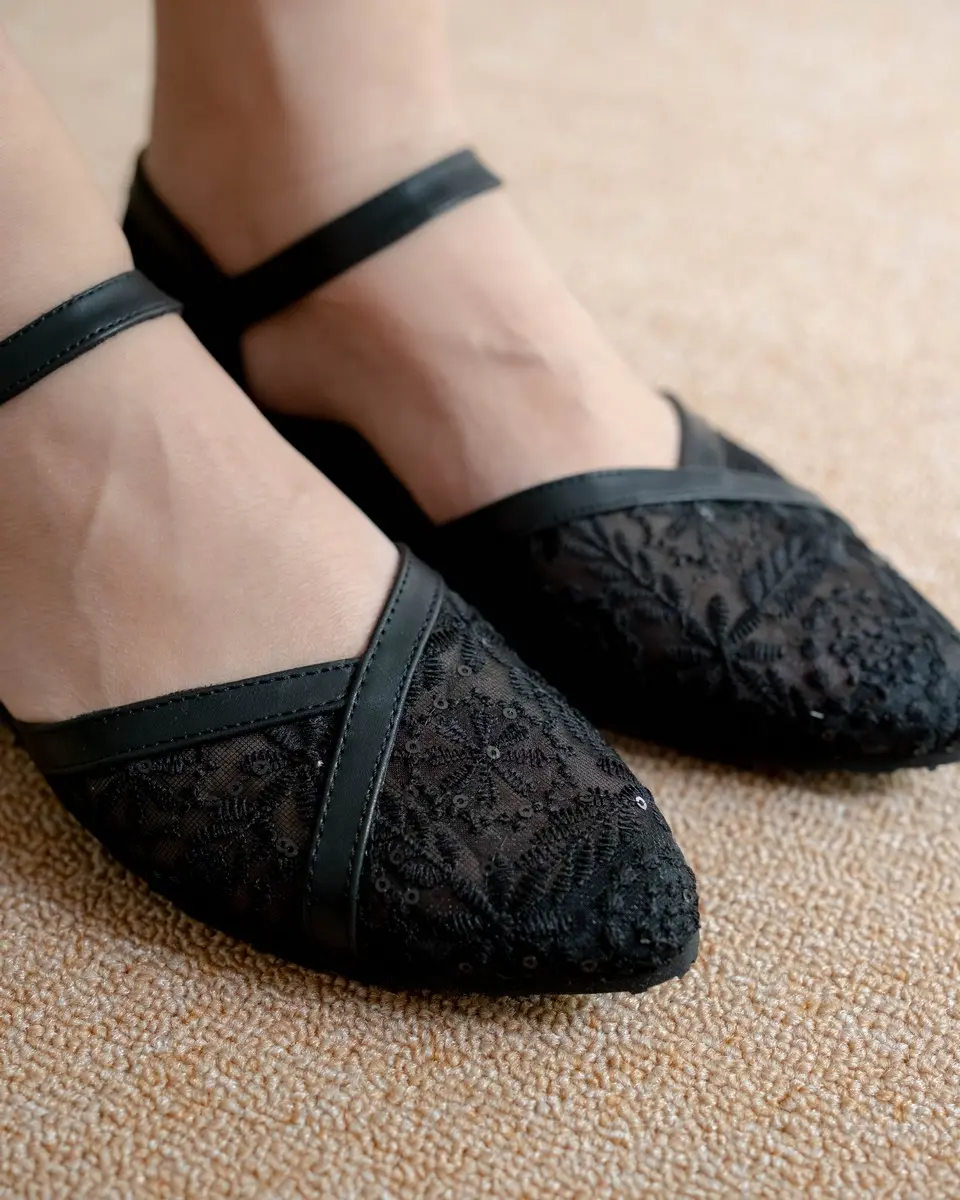 Guenina Sandals Black - Image 2