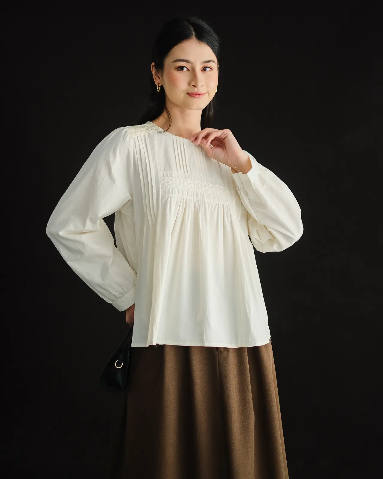 Harlen Blouse Kode 8A Ivory - Image 2