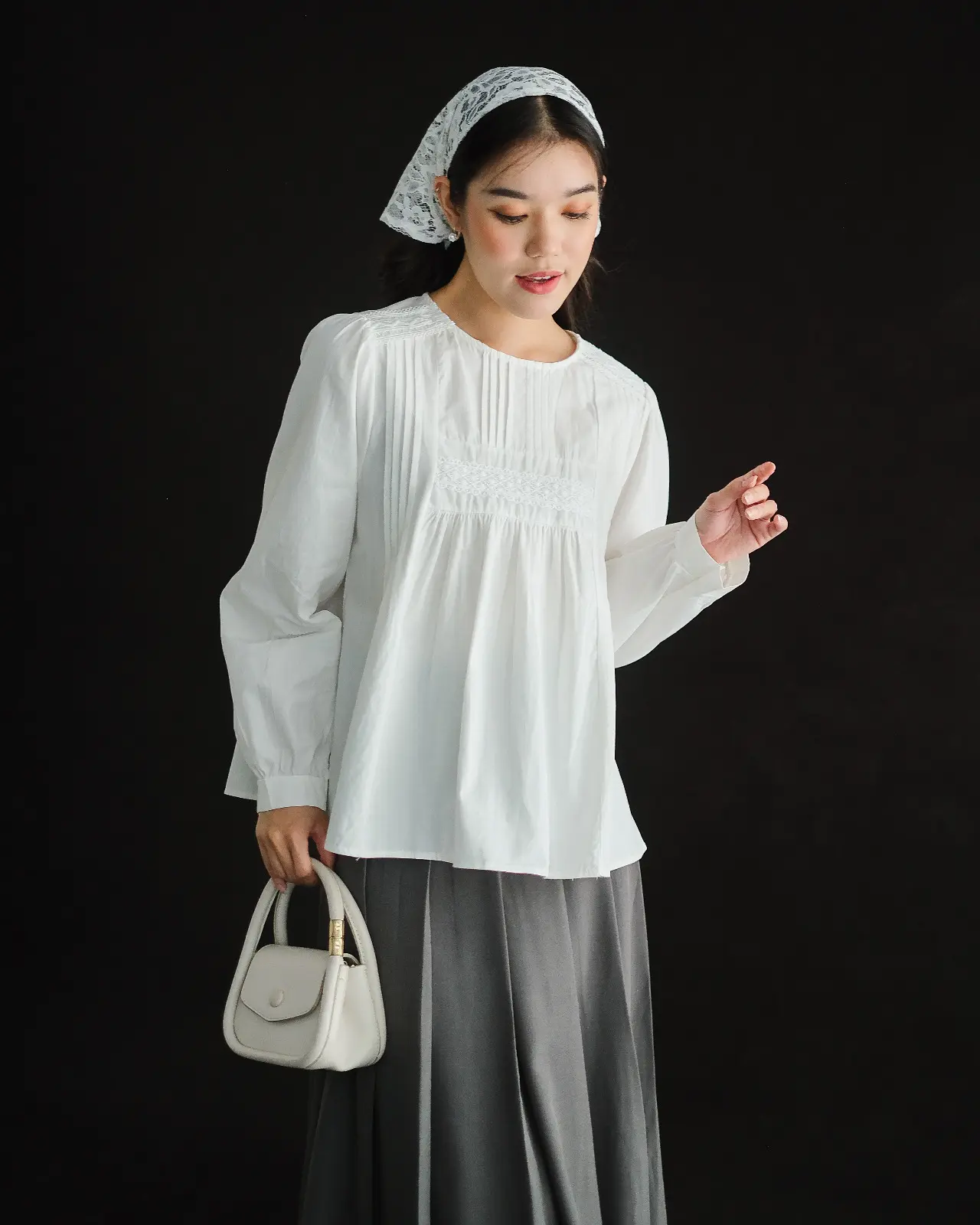 Harlen Blouse Kode 8A Broken White - Image 2
