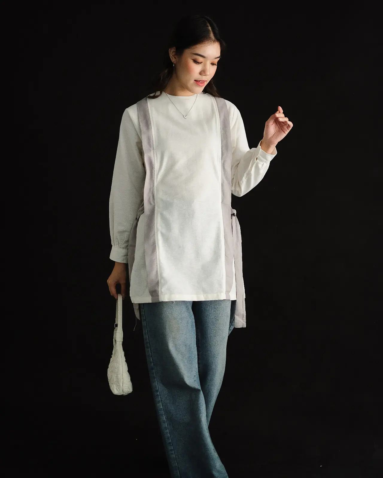 Irena Blouse Broken White - Image 2