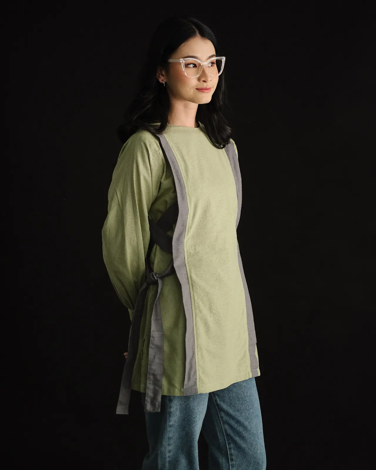 Irena Blouse Mint - Image 2