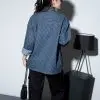 Ivanshi Denim Jacket Kode Q1052 Dark Blue - Image 4