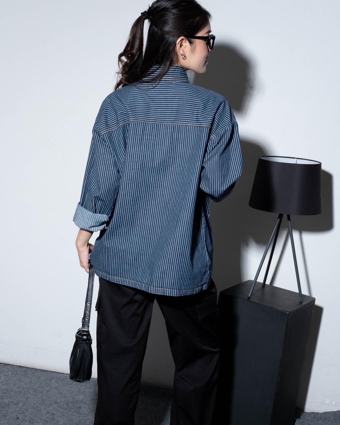 Ivanshi Denim Jacket Kode Q1052 Dark Blue - Image 4