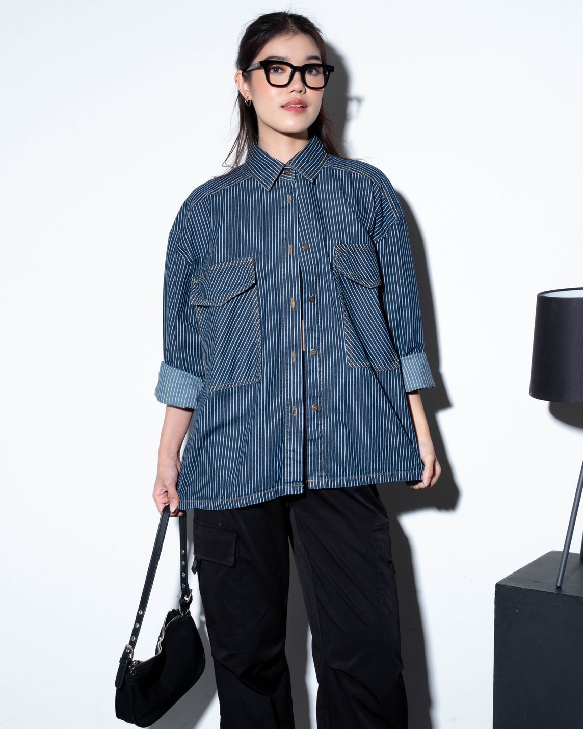 Ivanshi Denim Jacket Kode Q1052 Dark Blue - Image 3