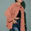 Jayla Shirt Kode N766 Coral - Image 2