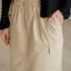 Khaira Skirt Kode 121B Khaki - Image 3