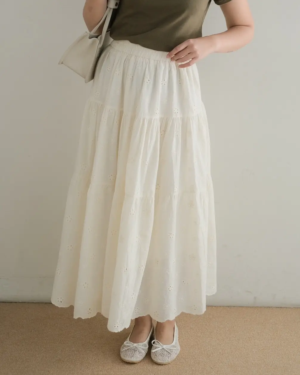 Khalda Skirt Kode 417/1906 Ivory - Image 2