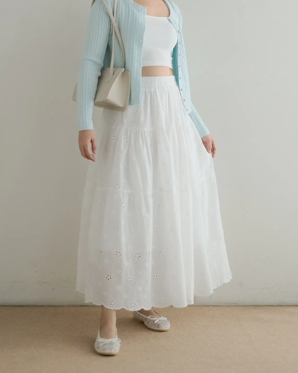 Khalda Skirt Kode 417/1906 Broken White