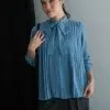 Kylie Blouse Kode 80086 Blue - Image 2