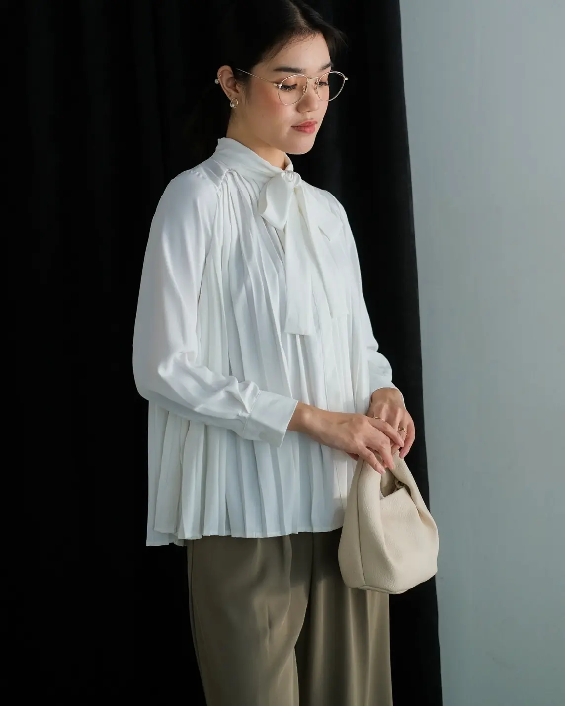 Kylie Blouse Kode 80086 Broken White - Image 2