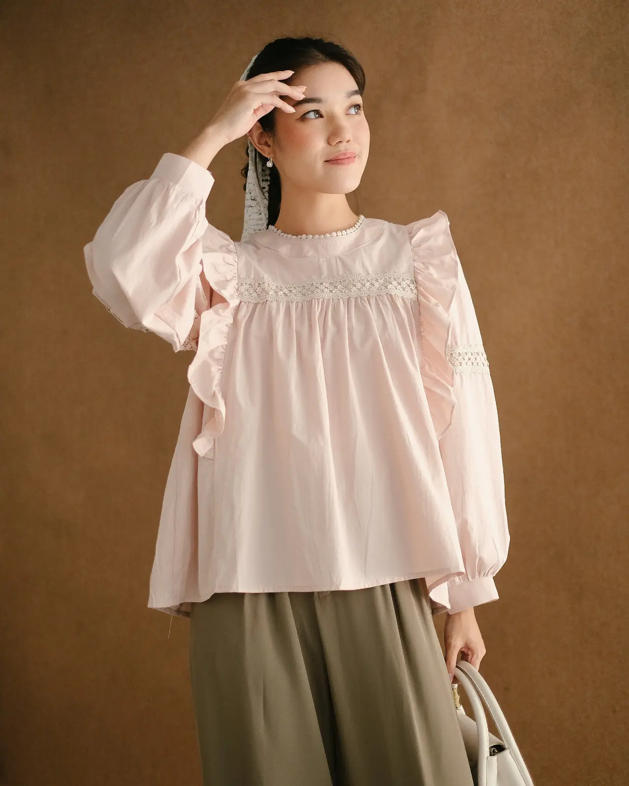Lazila Longsleeve Kode 13A/7783 Nude - Image 2