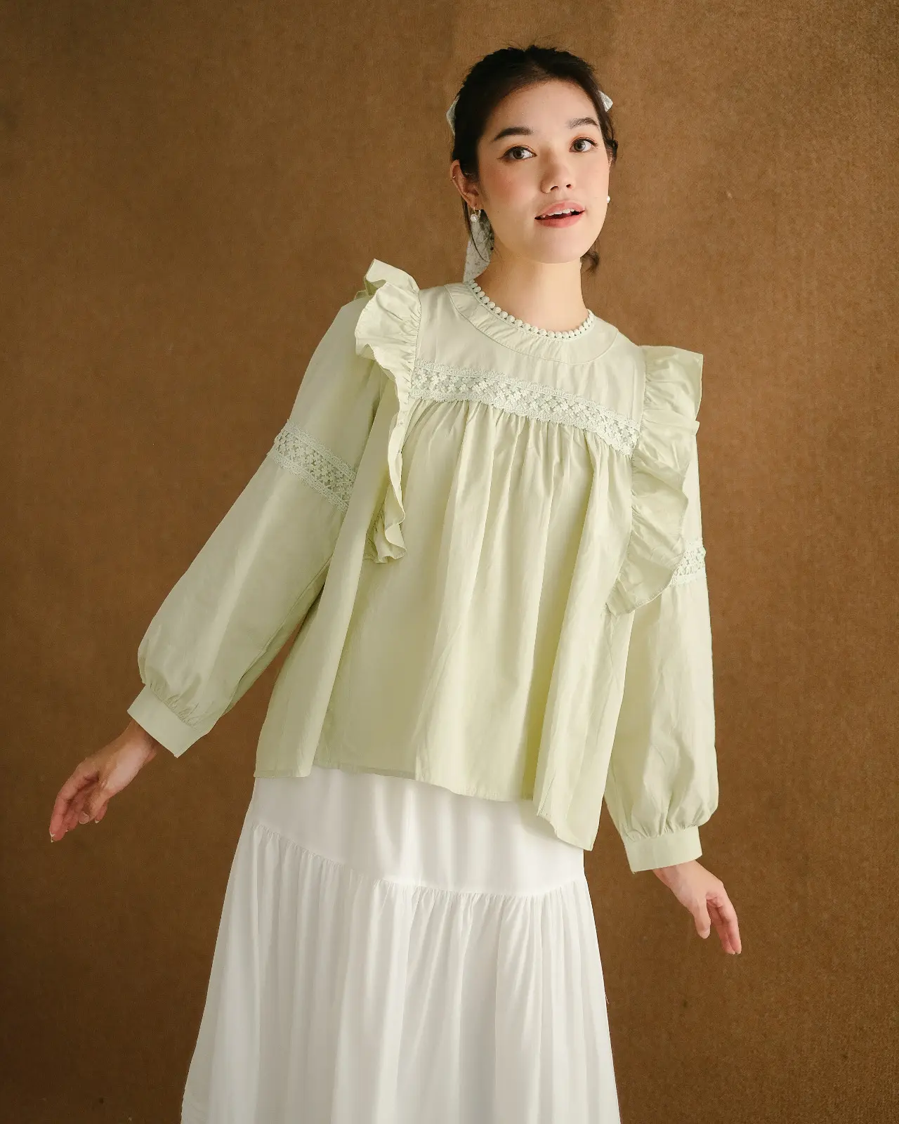 Lazila Longsleeve Kode 13A/7783 Mint