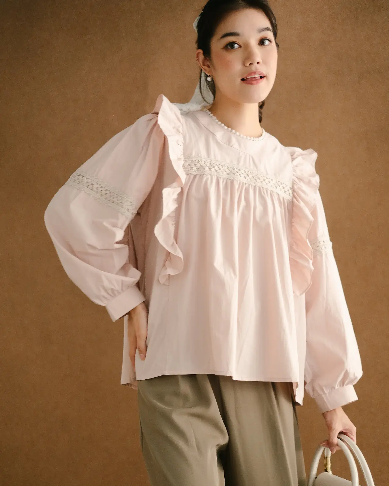 Lazila Longsleeve Kode 13A/7783 Nude