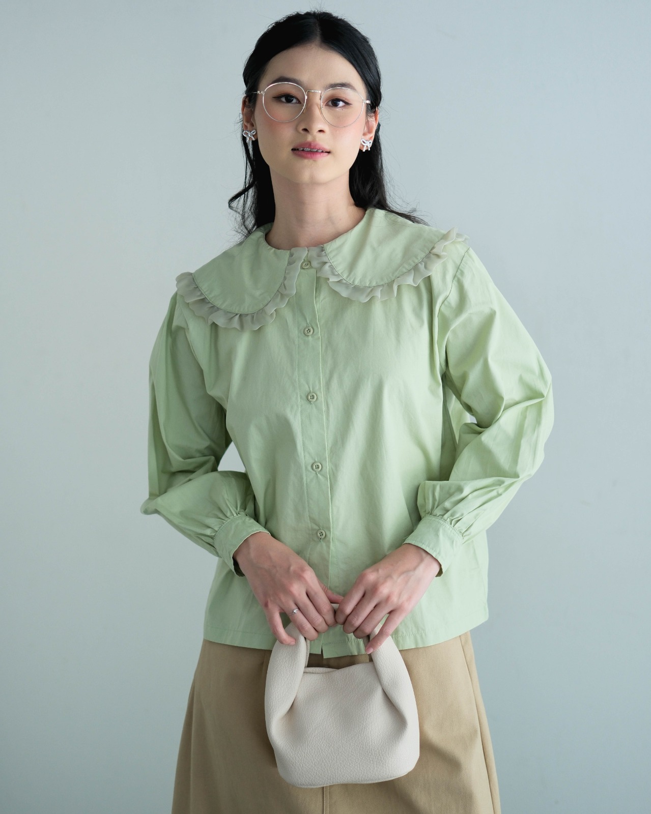 Naomi Shirt Mint - Image 2