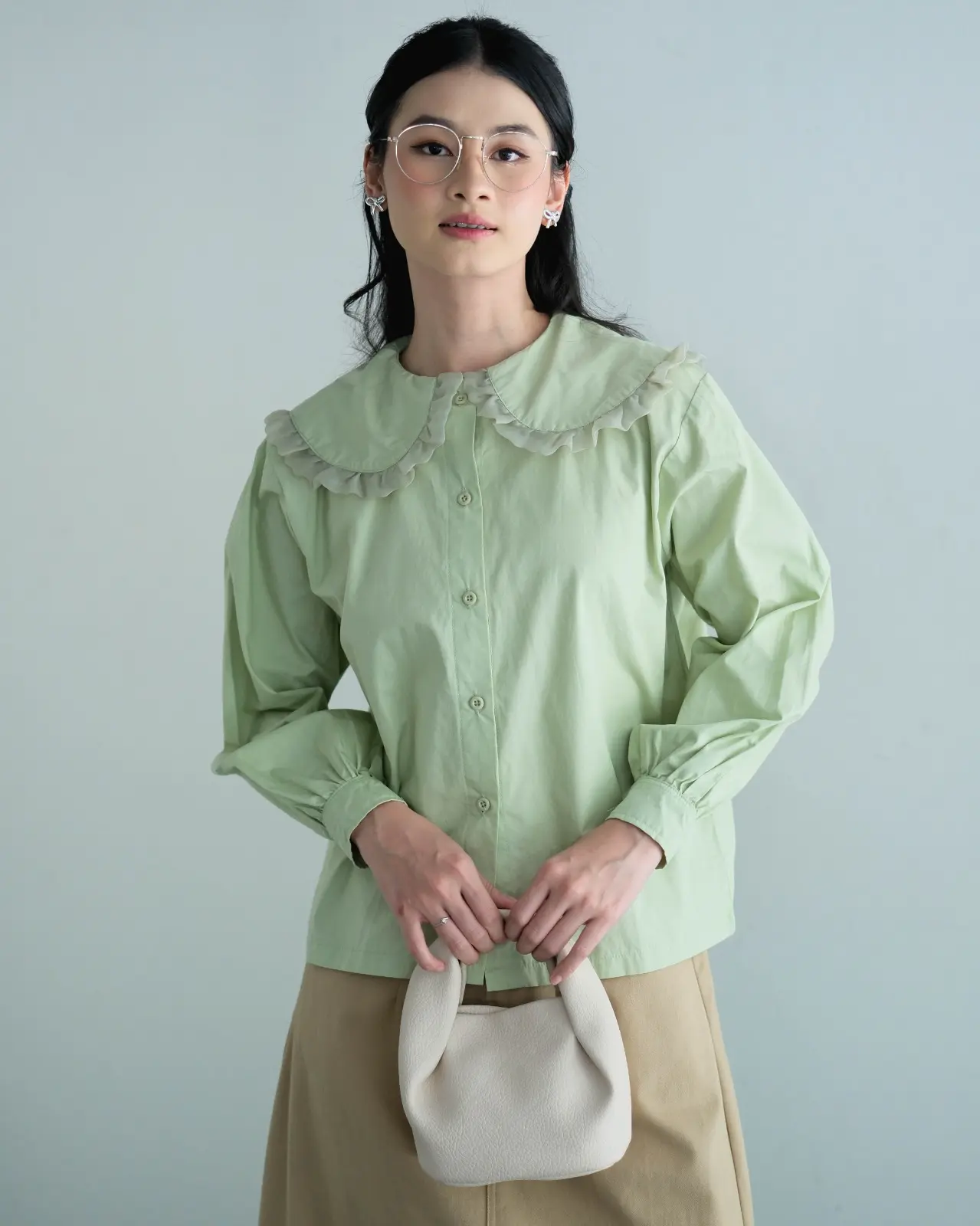 Naomi Shirt Mint - Image 2