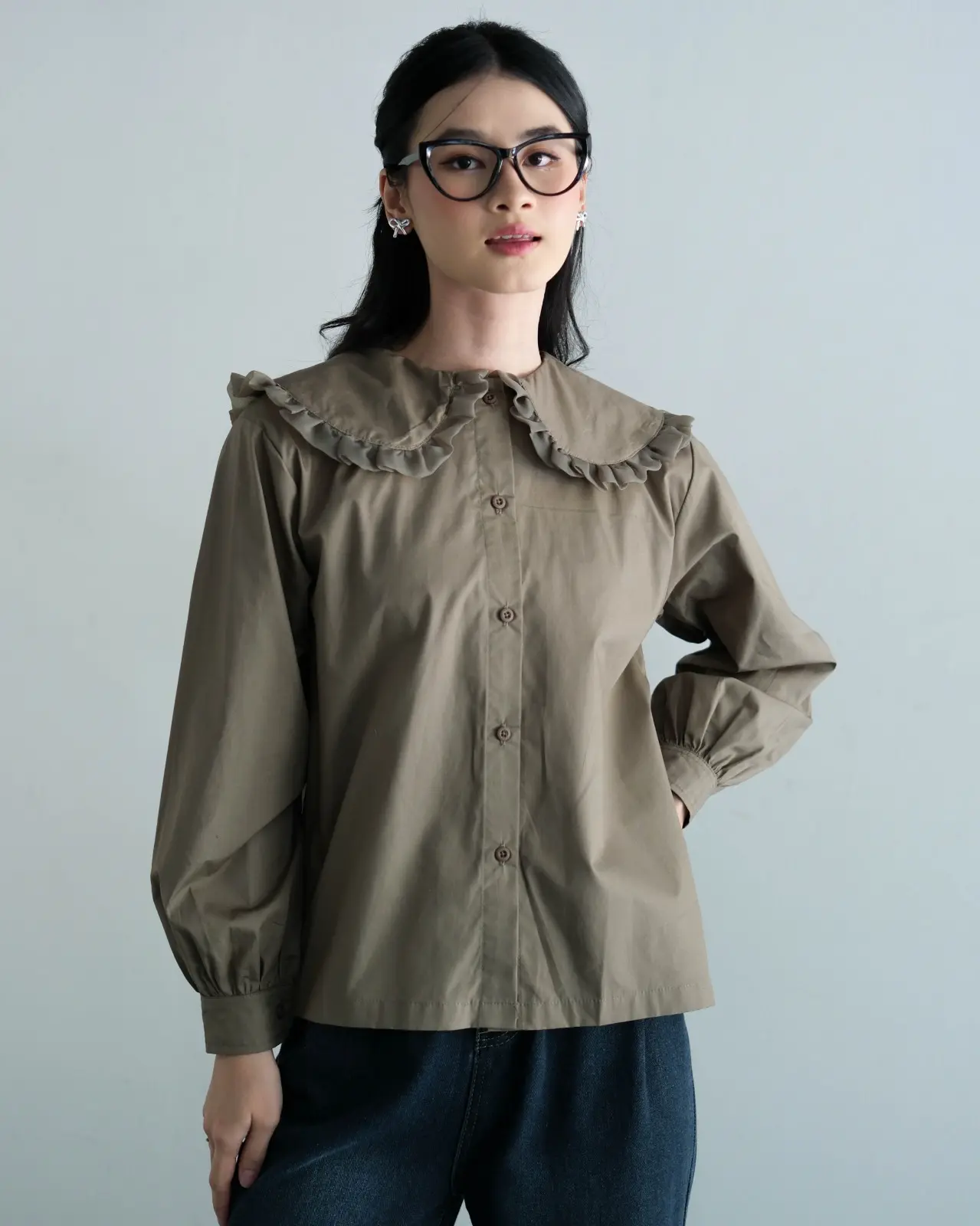 Naomi Shirt Khaki
