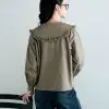 Naomi Shirt Khaki - Image 3