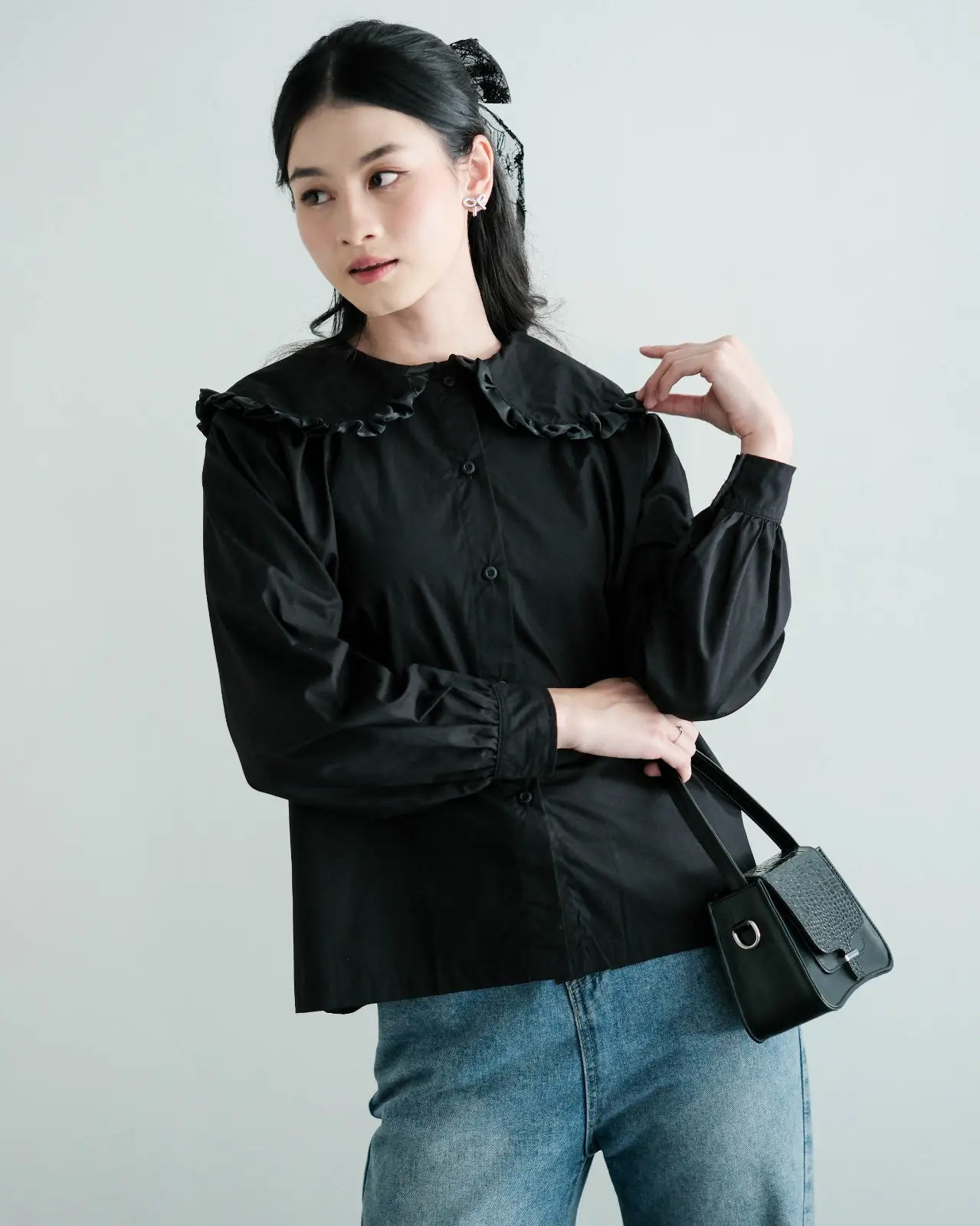Naomi Shirt Black - Image 3
