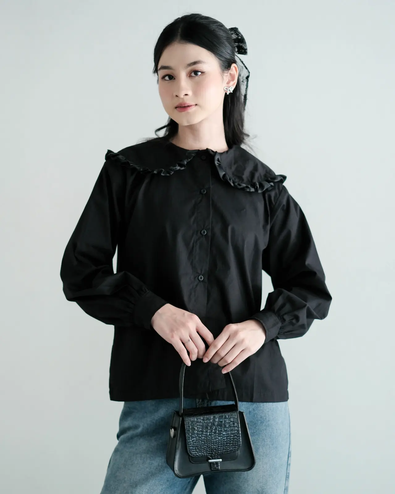 Naomi Shirt Black - Image 2