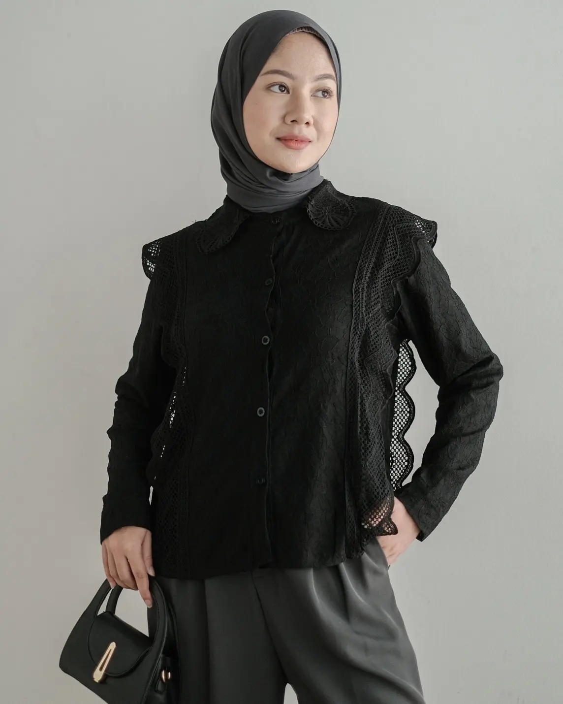 Ozila Shirt Kode 421 Black
