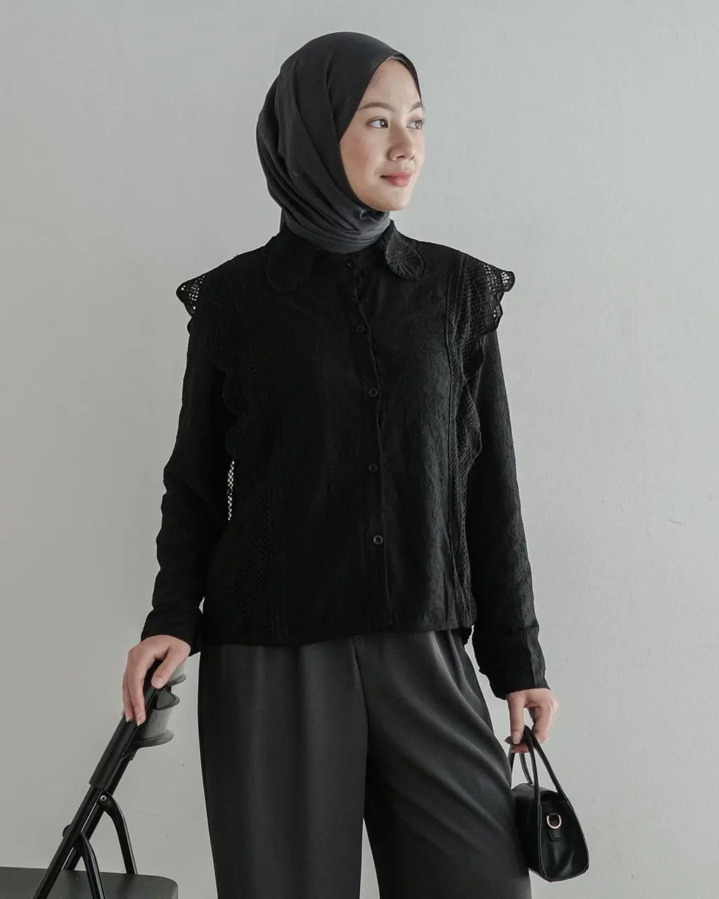 Ozila Shirt Kode 421 Black - Image 3