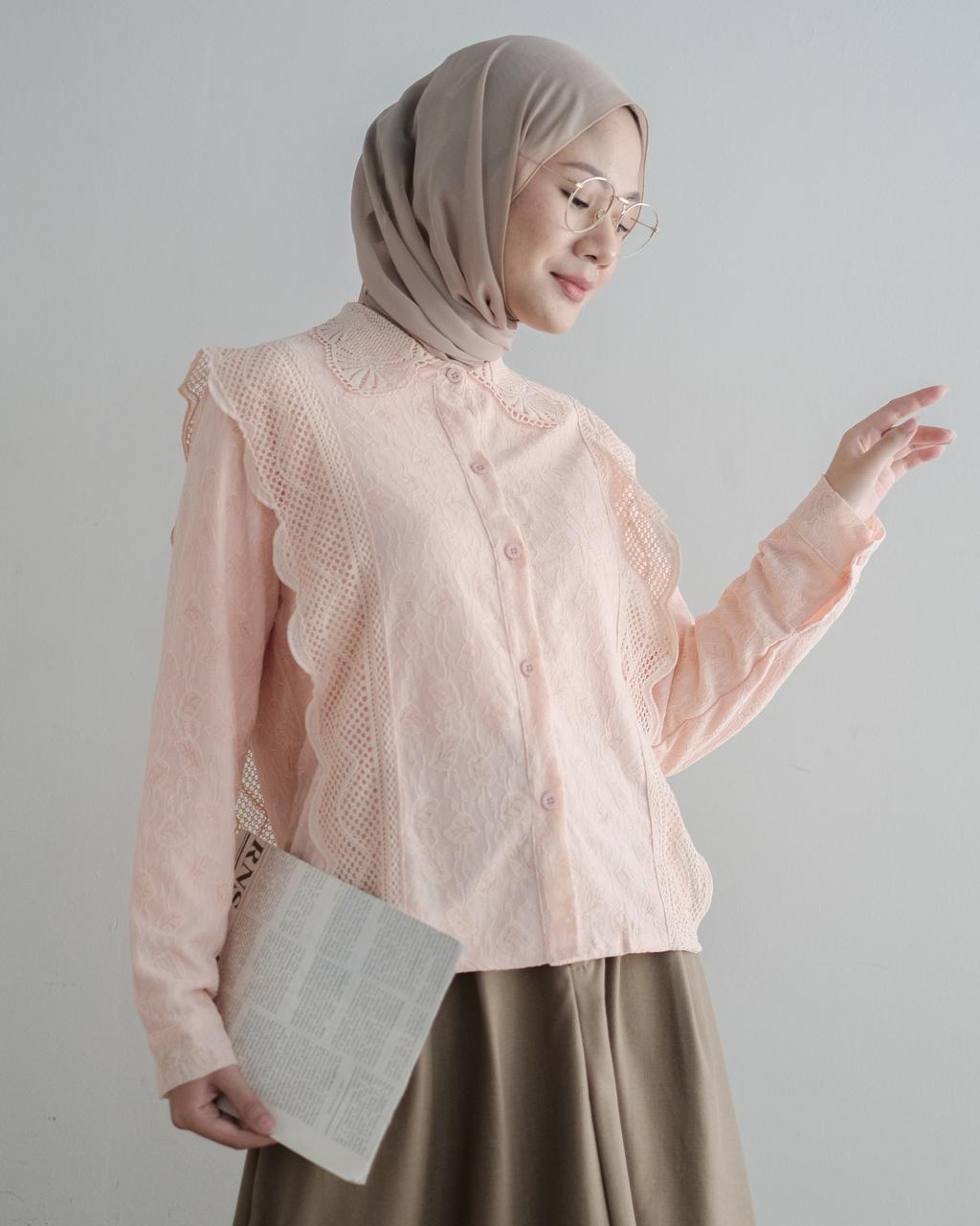Ozila Shirt Kode 421 Peach
