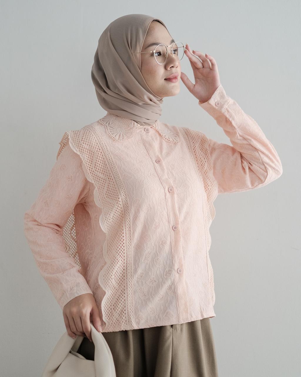Ozila Shirt Kode 421 Peach - Image 3