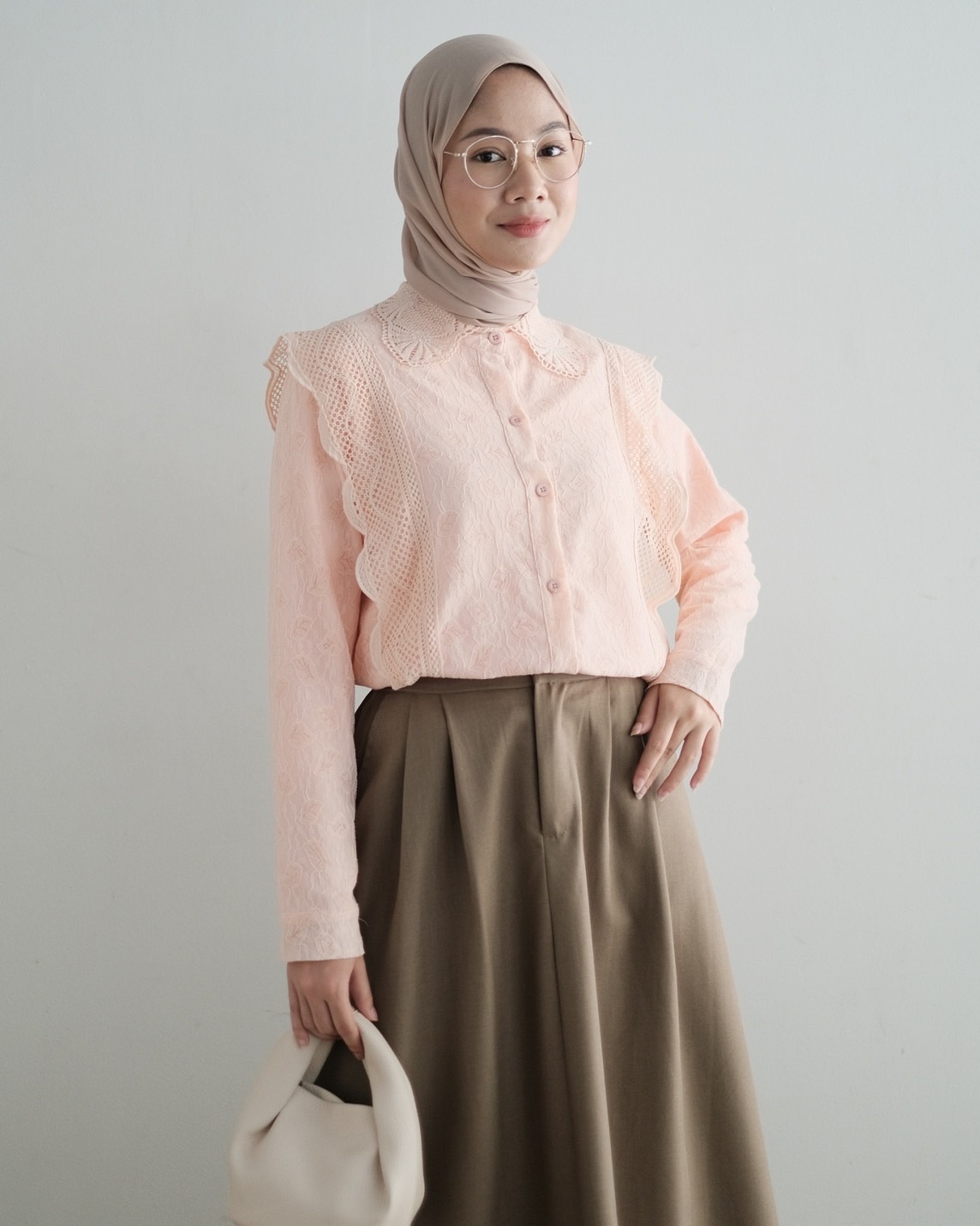 Ozila Shirt Kode 421 Peach - Image 2