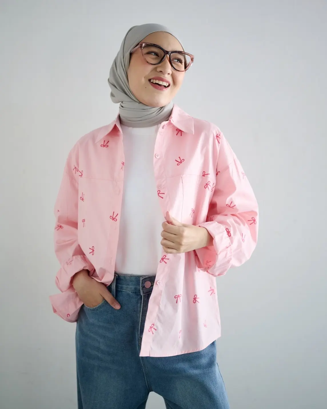 Parvena Shirt Kode 126A Pink