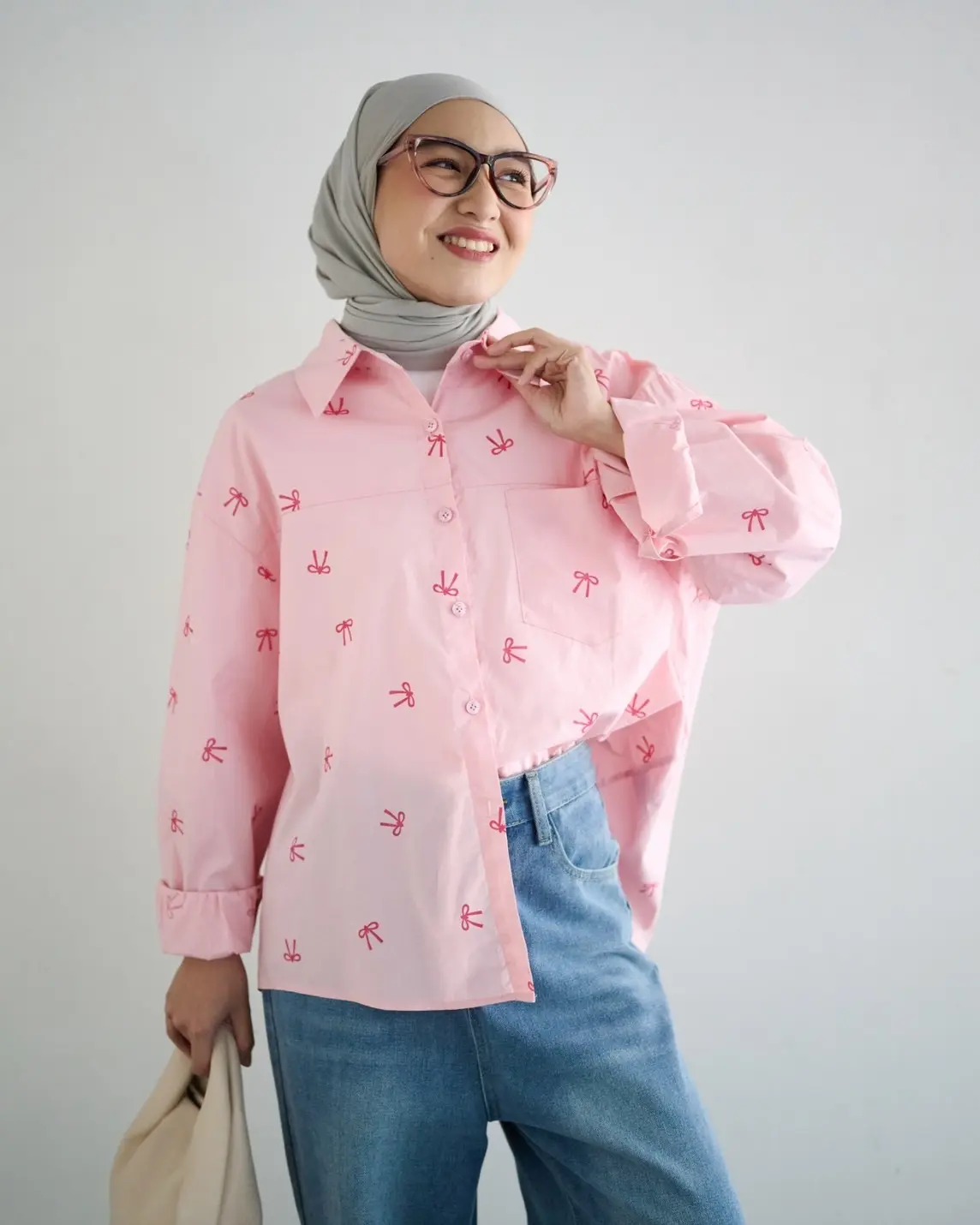 Parvena Shirt Kode 126A Pink - Image 2