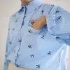 Parvena Shirt Kode 126A Blue - Image 2