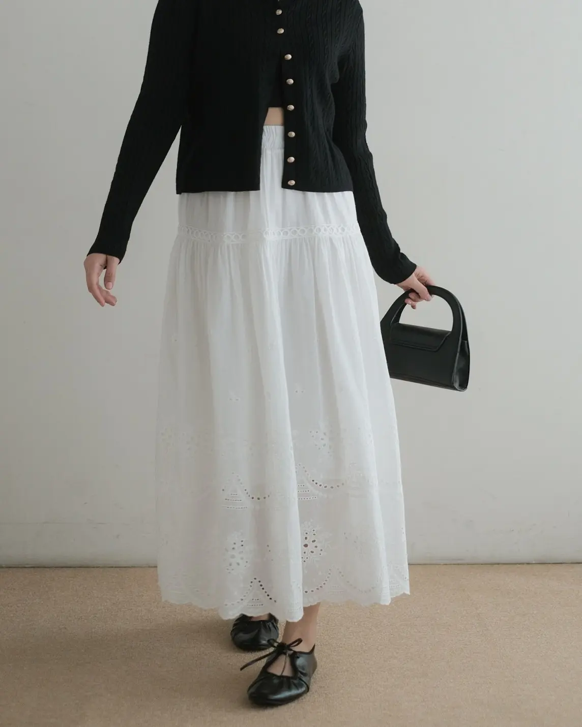 Pevila Skirt Kode 90/607 Broken White