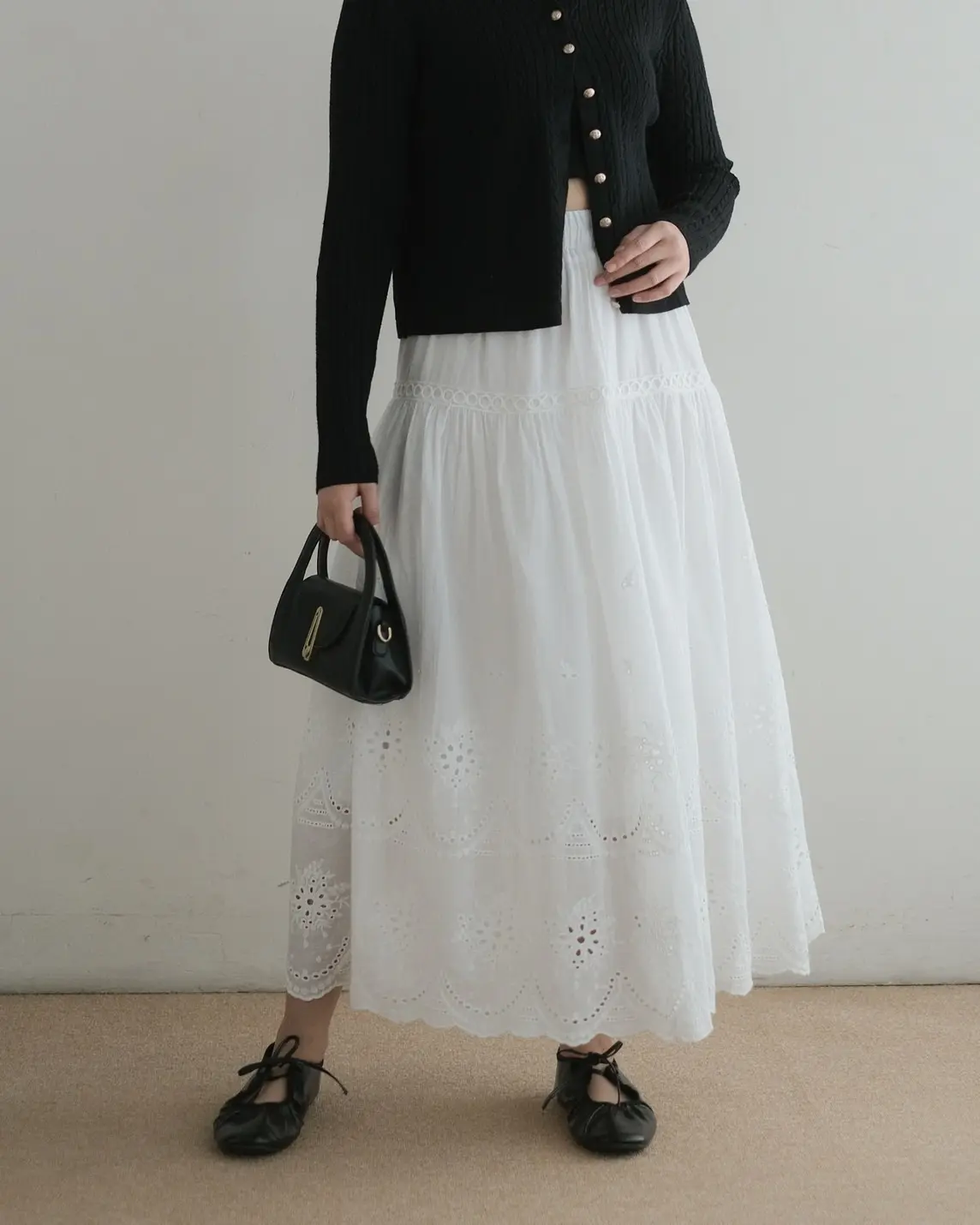 Pevila Skirt Kode 90/607 Broken White - Image 4