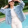 Pierre Denim Jacket Light Blue - Image 2