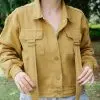 Pierre Denim Jacket Mustard - Image 2