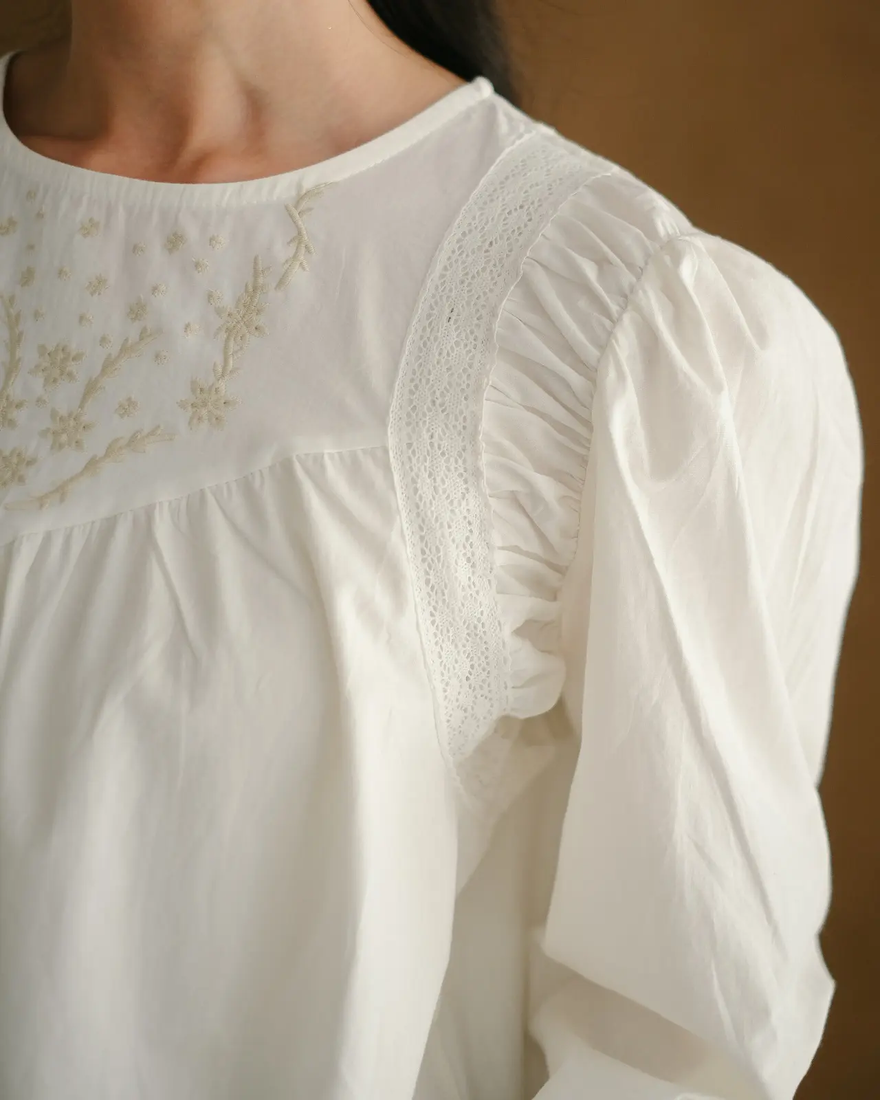 Piyasa Longsleeve Kode 15A Broken White - Image 2
