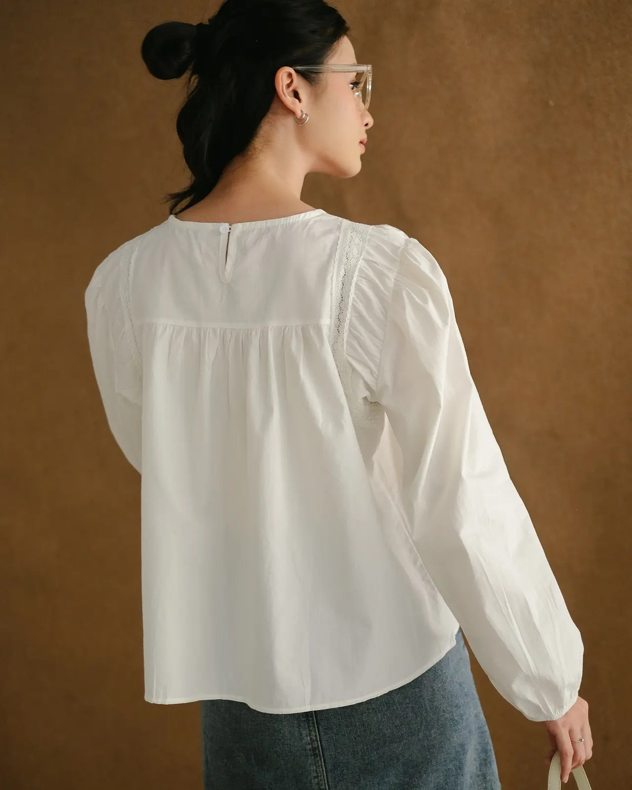Piyasa Longsleeve Kode 15A Broken White - Image 3